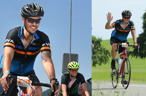 Jonas Seiterle auf dem Fahrrad. | © Jonas Seiterle Jonas Seiterle auf dem Fahrrad. | © Jonas Seiterle