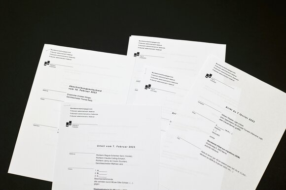 Judgement papers